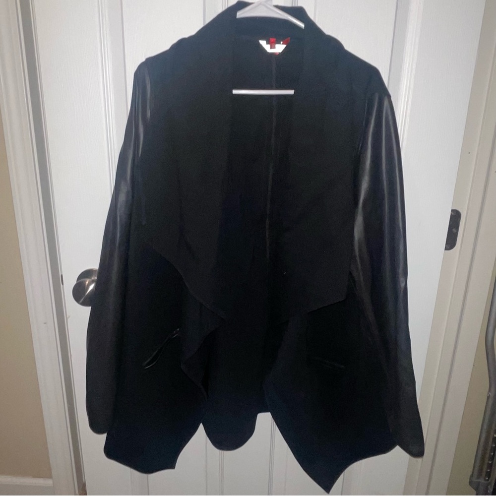 Spanx Women's Black Drape Jacket - image 2